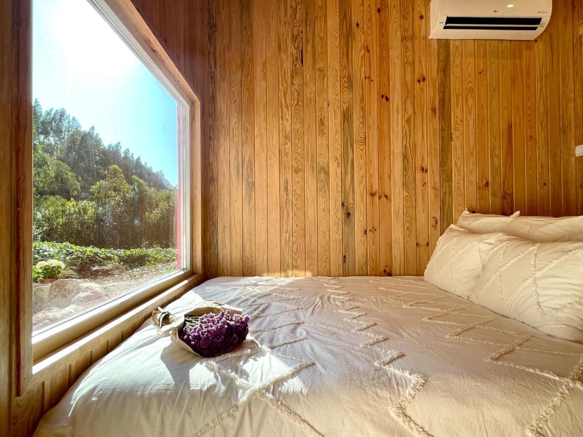 Nativo Natureza Pink Wood Cabin Cela  Εξωτερικό φωτογραφία