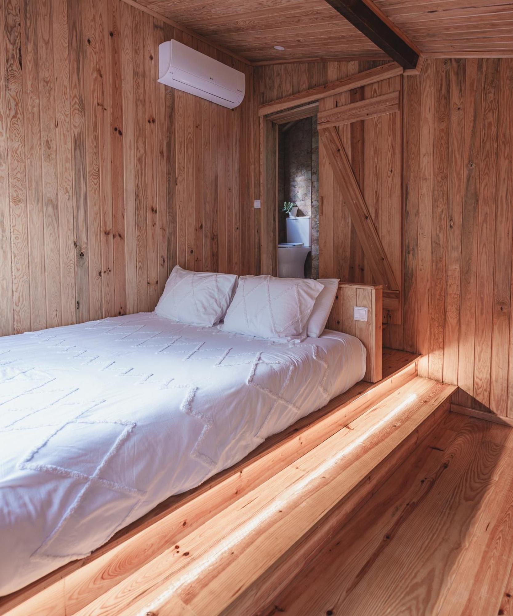 Nativo Natureza Pink Wood Cabin Cela  Εξωτερικό φωτογραφία