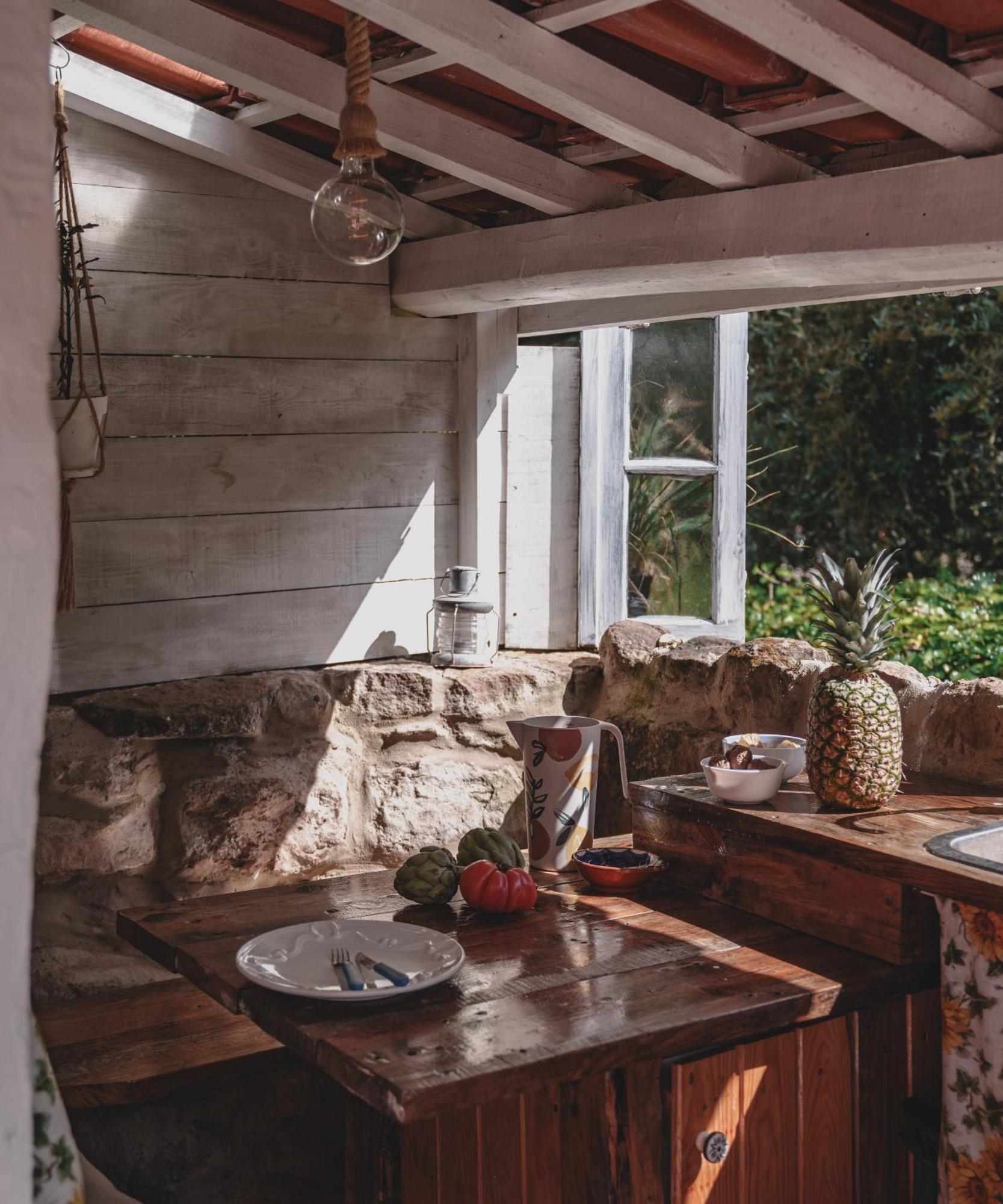 Nativo Natureza Pink Wood Cabin Cela  Εξωτερικό φωτογραφία